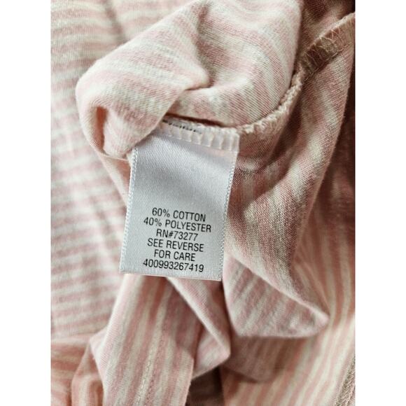 Sonoma Womens Everyday Tee Multi-Color Size PM Cotton Blend Short Sleeve - Picture 6 of 12